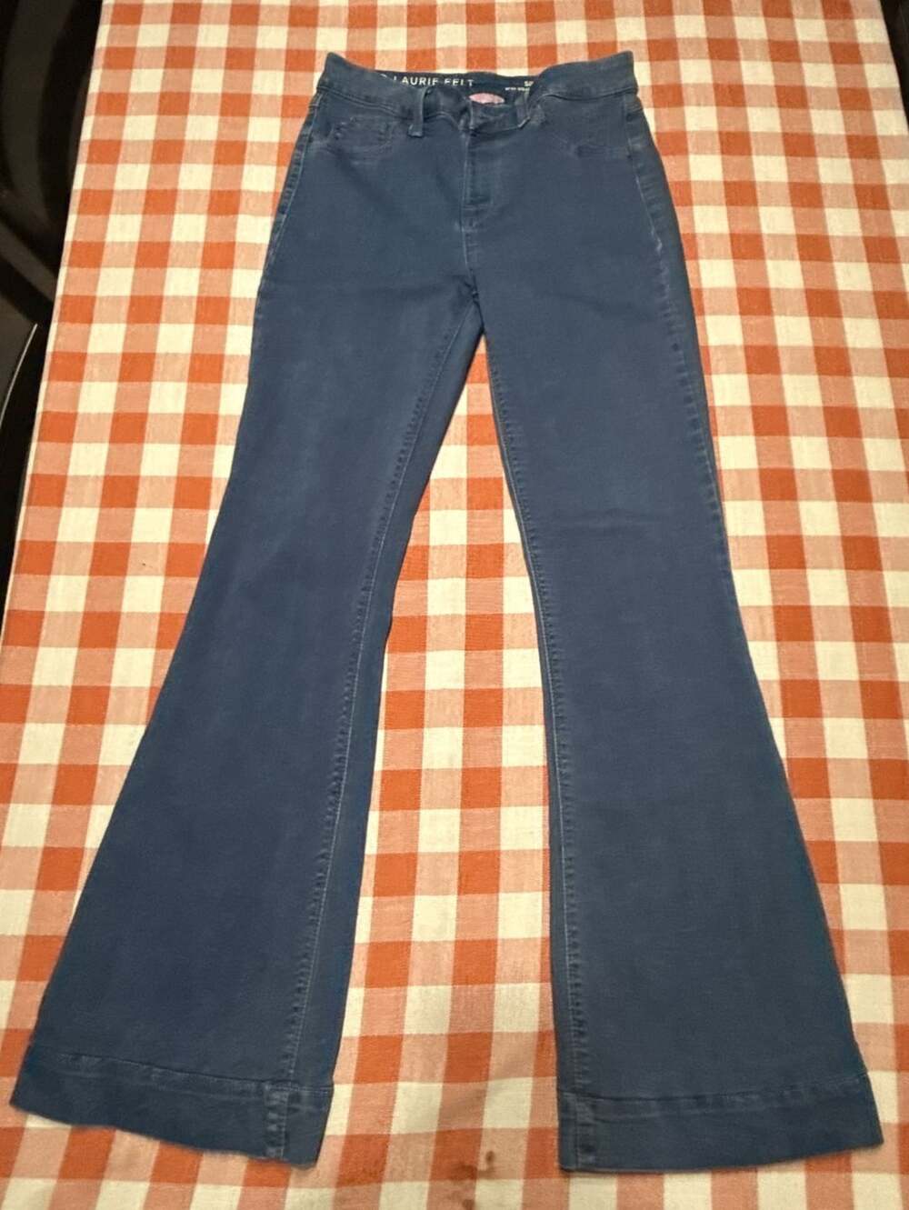 Laurie Felt Silky Flare Size S Pull-On Jeans